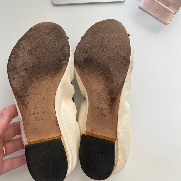 CHANEL cap-toe ballet flats - Picture 5 of 6